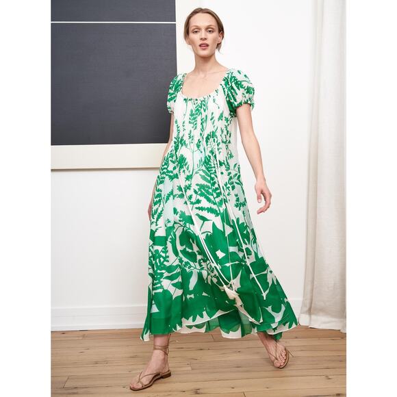 La Ligne Dresses & Skirts - La Ligne Jardin Dress Green - S